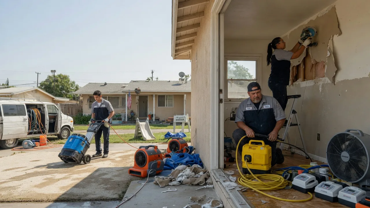 Water Damage Restoration in Derby, KS near me